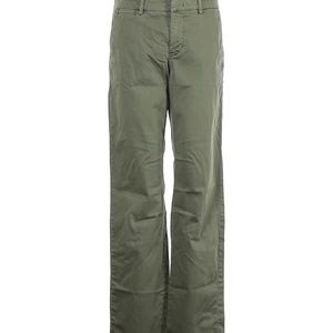 Banana Republic Solid Green Khakis Size 4